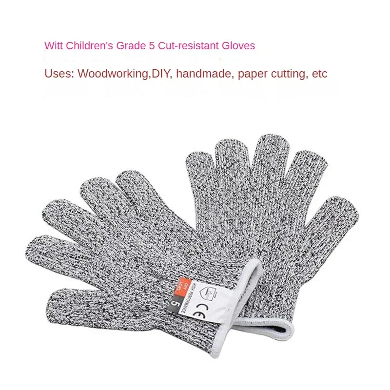 Kids Level 5 Cut Resistant Safety Gloves 2 Kids Level 5 Cut Resistant Safety Gloves - Image 2