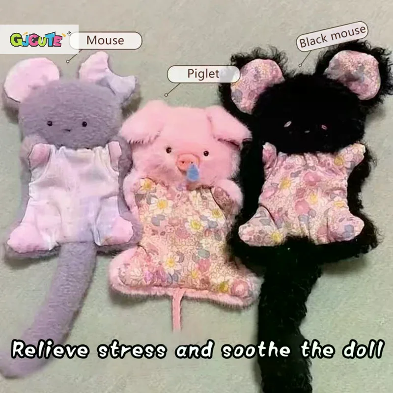 10cm Plush Mouse Stress Relief Doll 3 10cm Plush Mouse Stress Relief Doll - Image 3
