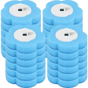 Disposable Toilet Brush Cleaning Kit with Replaceable Heads 16 S2034c777f06645deaf907e87844a38b5c