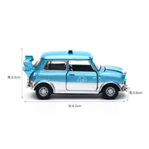 Mini Cooper Taxi Diecast Model for Collectors