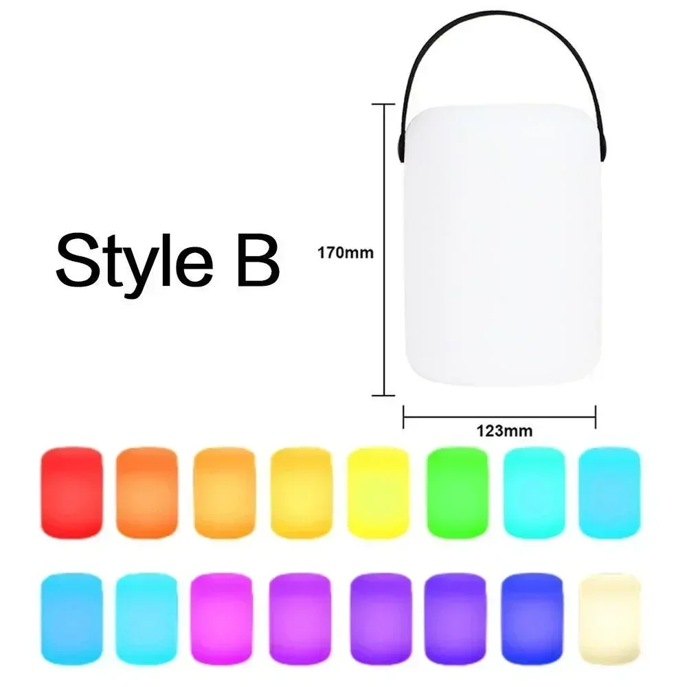 Portable LED Night Light with 16 Colors 8 Portable LED Night Light with 16 Colors - Image 8