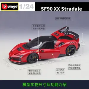 Ferrari SF90 XX Stradale 1:24 Diecast Model 11 S20e354442e5f45f8baa4230728f8b74d6