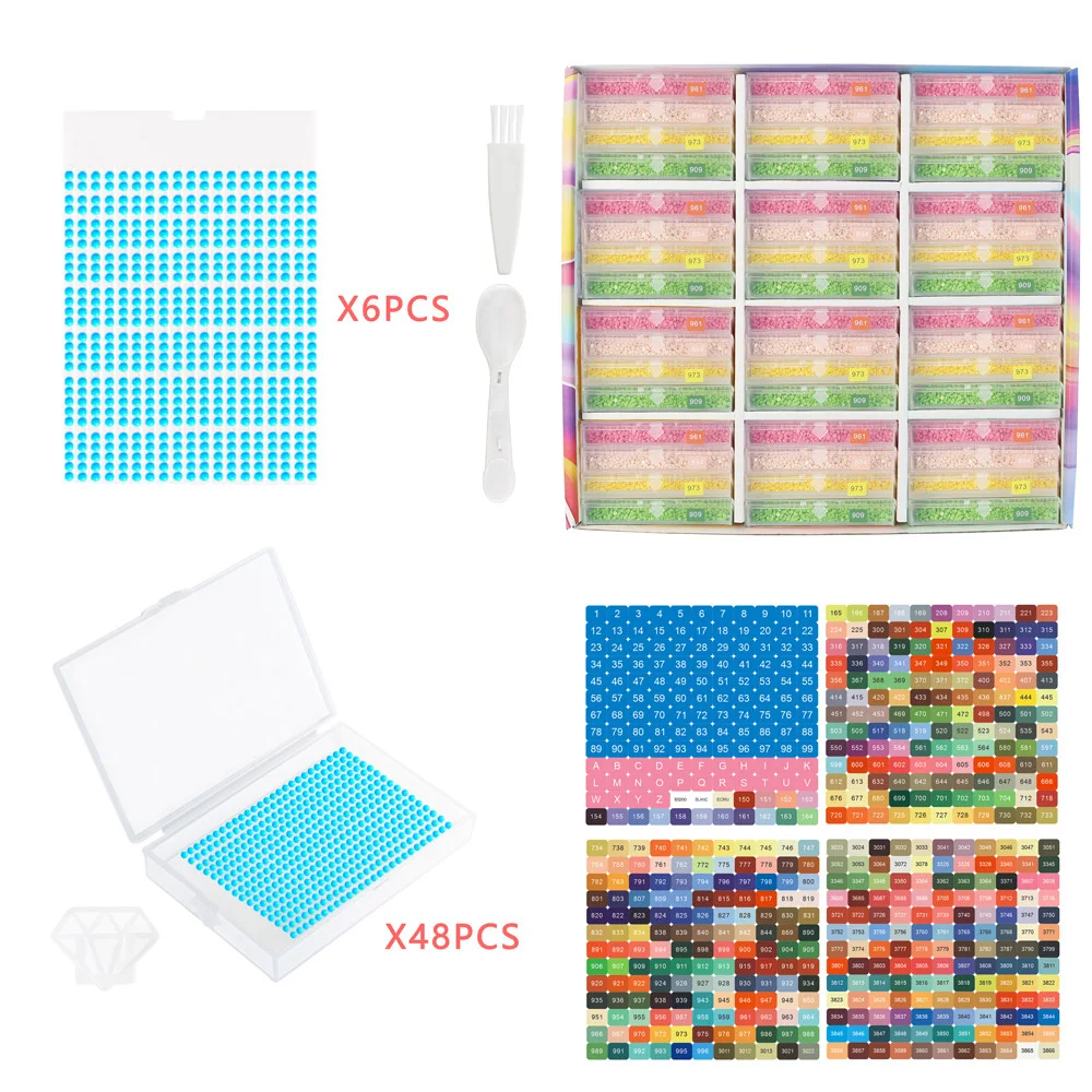 Diamond Painting Storage Set 12/24/48 pcs 9 Diamond Painting Storage Set 12/24/48 pcs - Image 9
