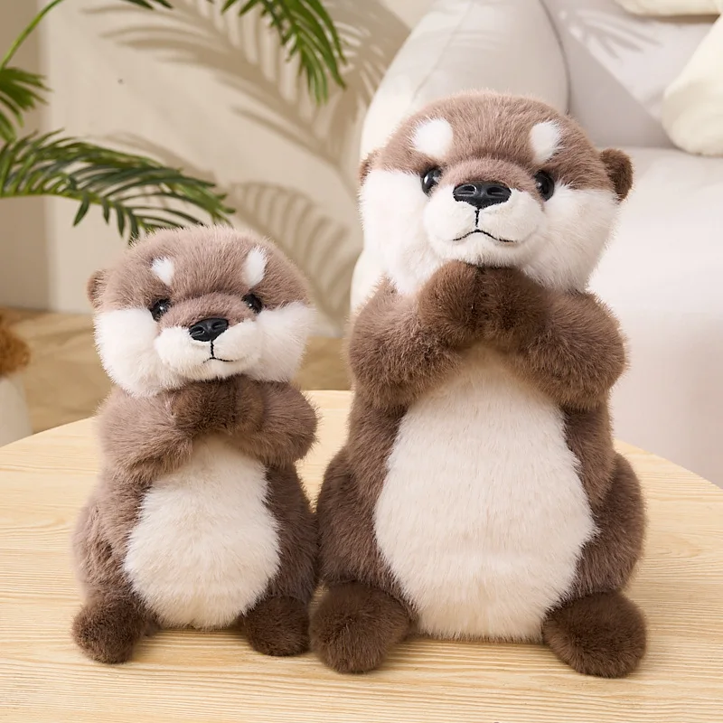 Kawaii Plush Otters Collection (25-35cm) 3 Kawaii Plush Otters Collection (25-35cm) - Image 3