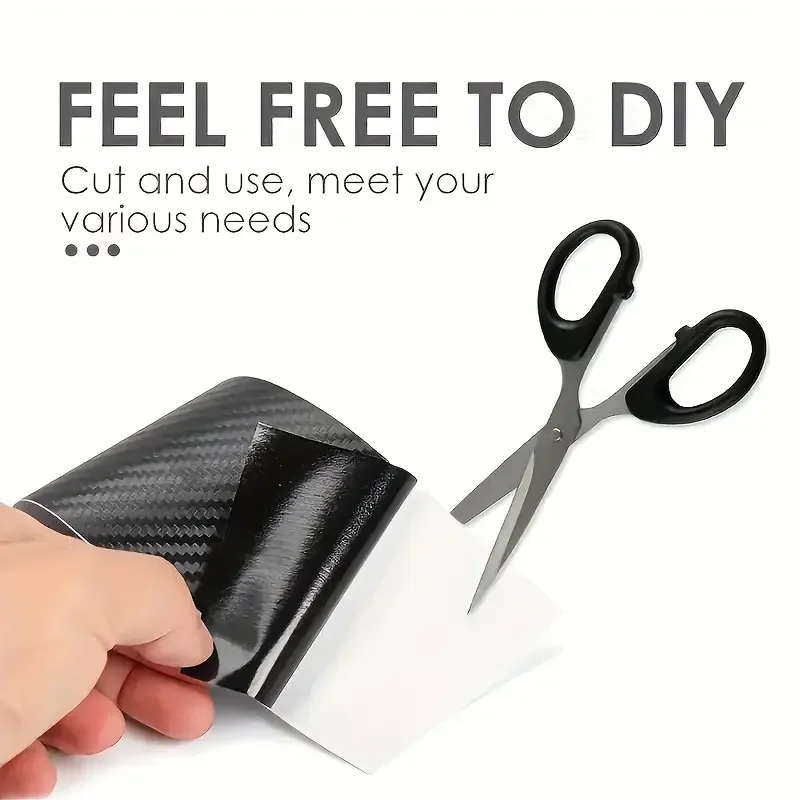 3D Carbon Fiber Car Wrap Sticker 2 3D Carbon Fiber Car Wrap Sticker - Image 2