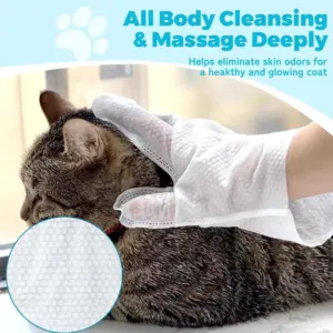 Pet Wipes Gloves for Gentle Cleaning 9 S21727fefd8794882934d2093e2d48f76N