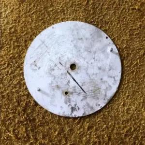 37mm ETA 6498 Watch Dial in White Enamel 11 S21a7fa7bc55b44009a8c86971a156183T