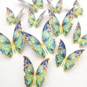 Vibrant 3D Butterfly Wall Sticker Set 11 S21acd7343059434281d5f9deef939960I