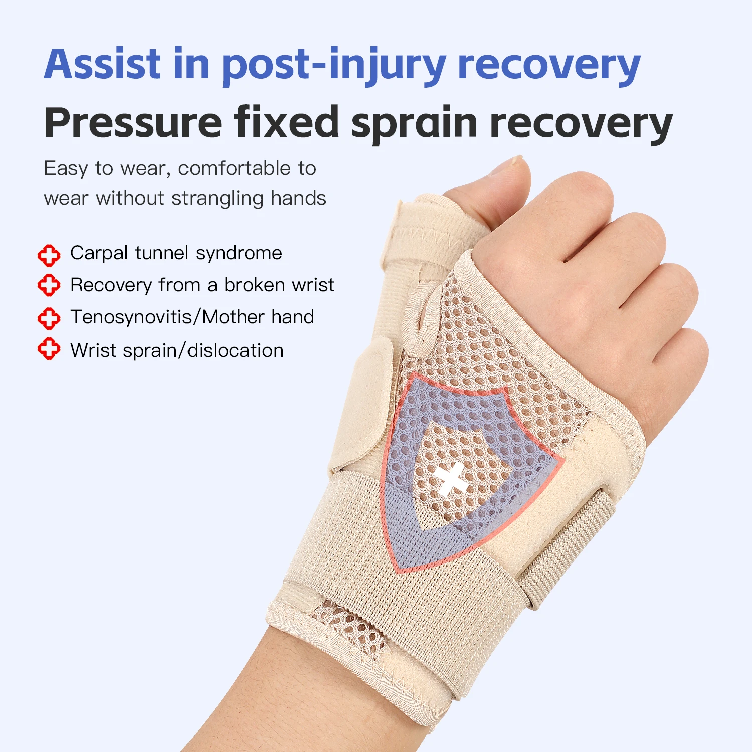 Comfortable Hand Support Brace for Tendinitis 5 Comfortable Hand Support Brace for Tendinitis - Image 5