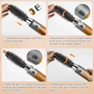 Dyson Airwrap Volumizing Brush Set - 20mm, 38mm, 55mm 11 S2250cf3880f04b2ea711504724003bfer
