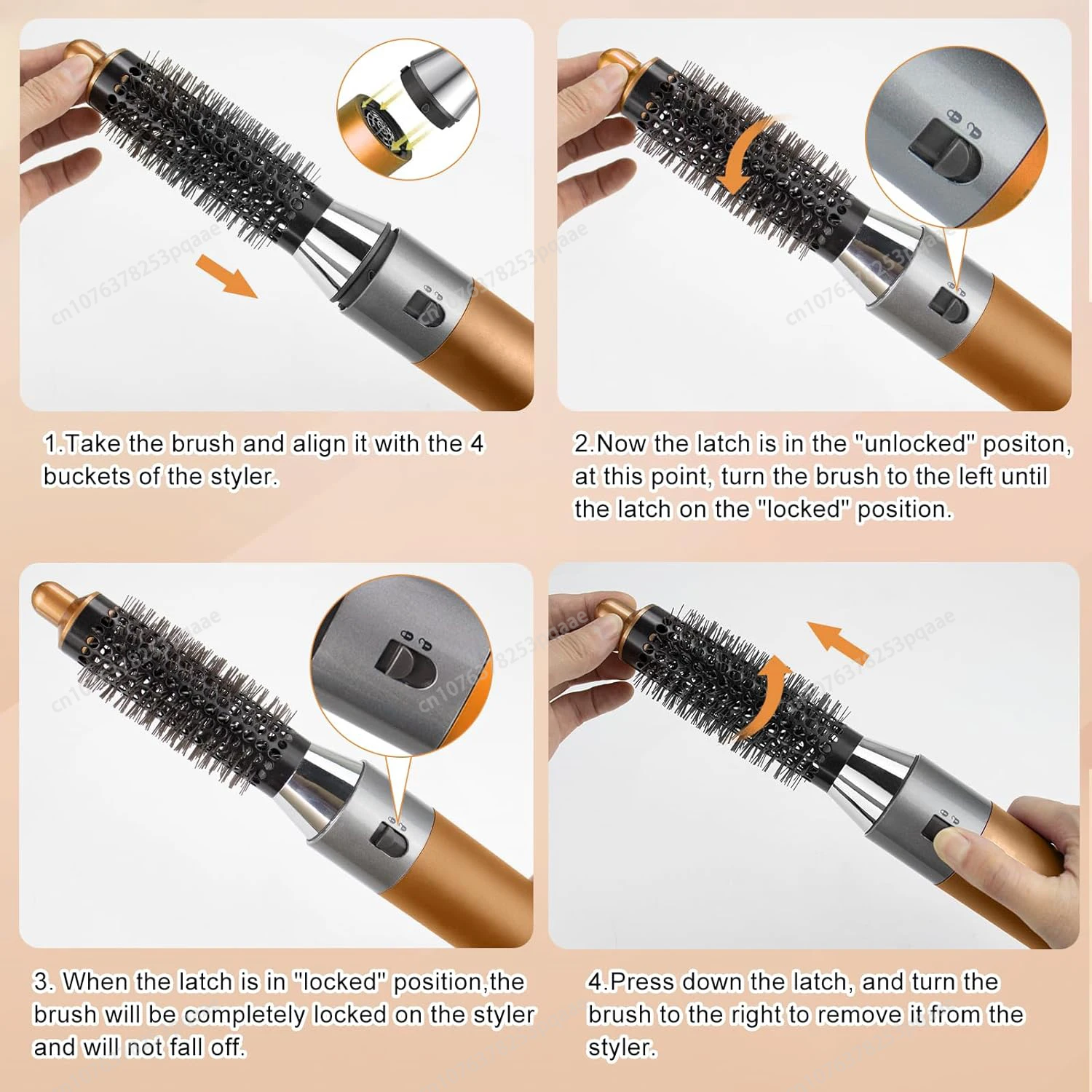 Dyson Airwrap Volumizing Brush Set - 20mm, 38mm, 55mm 2 Dyson Airwrap Volumizing Brush Set - 20mm, 38mm, 55mm - Image 2