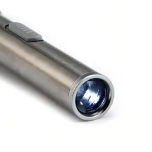 Mini LED Flashlight with Stainless Steel Body 12 S225c486ab4b94f74ad8ddd2c2cf3a494P