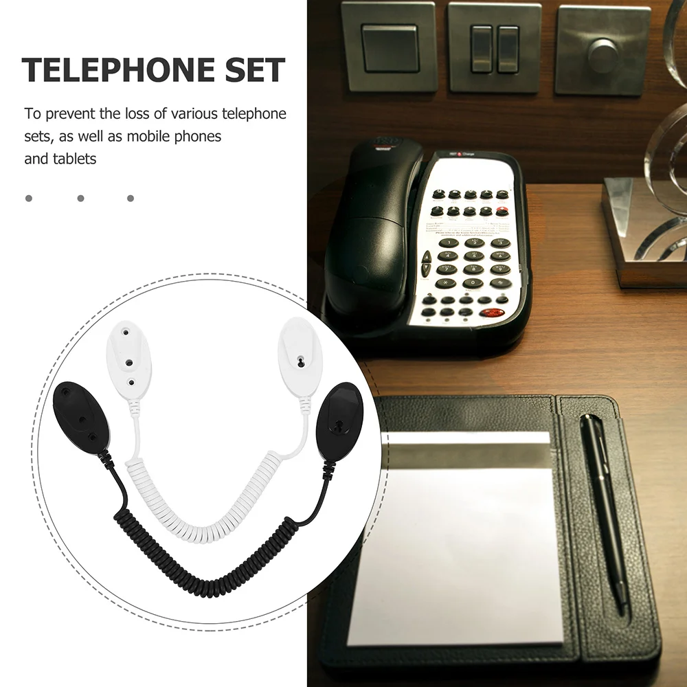 Adjustable Retractable Remote Control Tether in Black or White 4 Adjustable Retractable Remote Control Tether in Black or White - Image 4