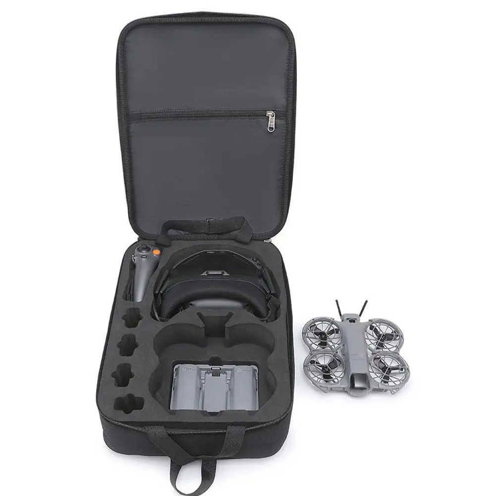 Black Hard-Shell Backpack for DJI NEO2 6 Black Hard-Shell Backpack for DJI NEO2 - Image 6