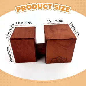 Portable Wooden Bongo Drum 13cm & 16cm Sizes 11 S23d7cfbef61e4209a77384b7662c78a9Z