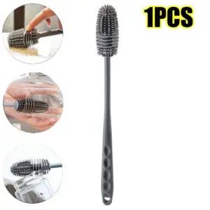 Silicone Bottle Brush with Long Handle 19 S23e934f1b6cc440c94bcbcf9d5c600e6Y