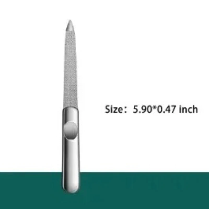 Stainless Steel Nail File in 3 Lengths 3 Stainless Steel Nail File in 3 Lengths - Image 3