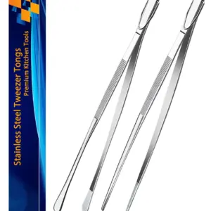 Stainless Steel Kitchen Tweezers 12-Inch 9 S2458ff45f0554951a4d43fda1670f71e2