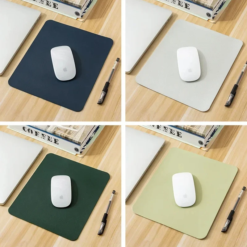 Small PU Mouse Pad with Non-Slip Base 3 Small PU Mouse Pad with Non-Slip Base - Image 3