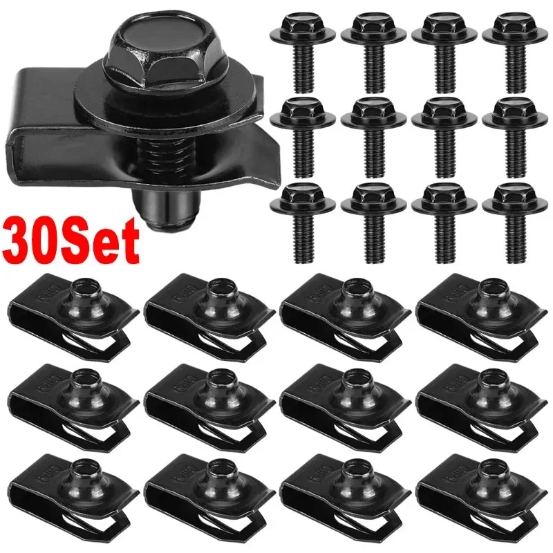Automotive Fastener Set for Cars M6 - 40 Pieces 7 Automotive Fastener Set for Cars M6 - 40 Pieces - Image 7