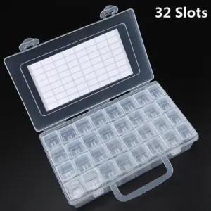 Transparent Seed Storage Box with Compartments 18 S2517d2689f204bb699577be07224f14fx