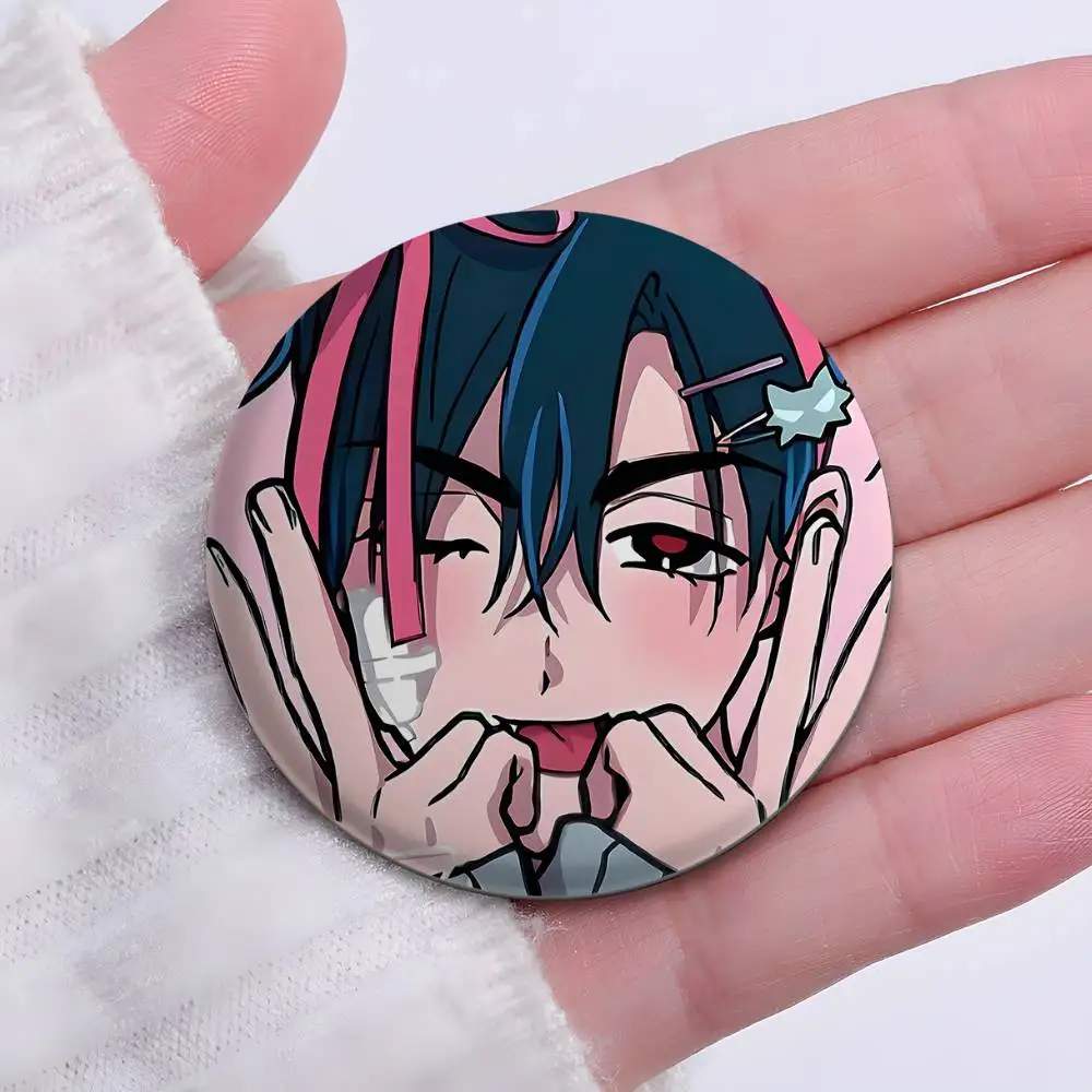 Vibrant Anime Boy Badge 32mm-75mm 3 Vibrant Anime Boy Badge 32mm-75mm - Image 3