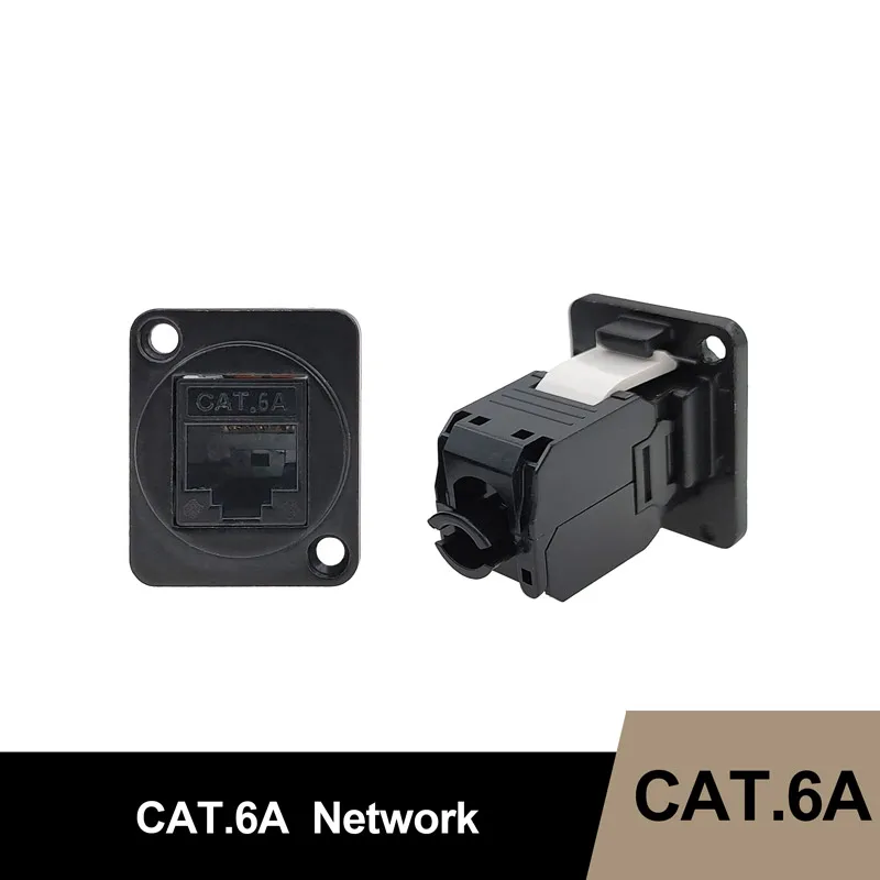 Set of 10 Panel-Mount RJ45 Ethernet Connectors 7 Set of 10 Panel-Mount RJ45 Ethernet Connectors - Image 7