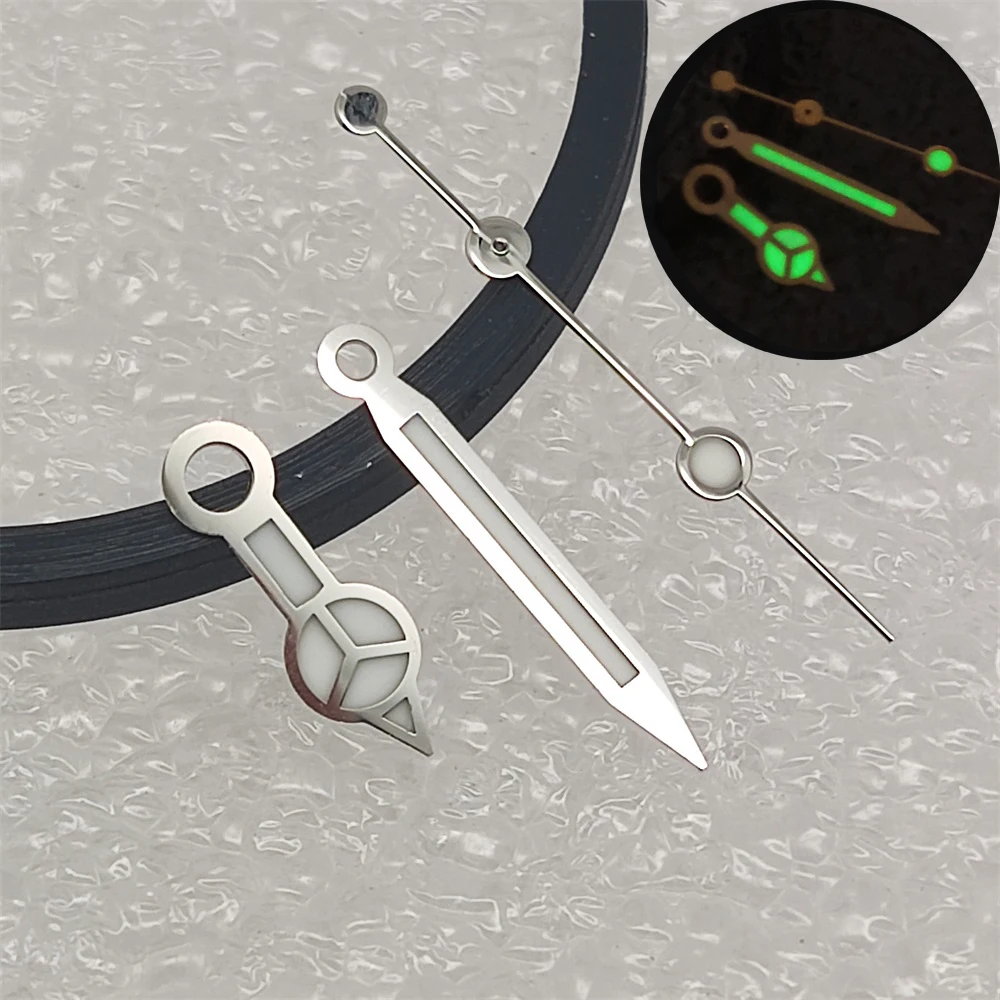 Silver Watch Hands Set for NH35 Models 2 Silver Watch Hands Set for NH35 Models - Image 2