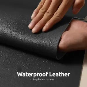 Pink Bunny PU Leather Desk Pad 21x26cm–50x100cm 11 S265034b70f8b4476bc724621e0bf23d2Y