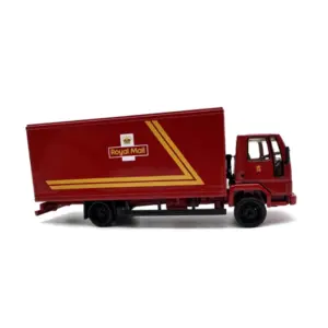 Red 1:76 Scale Ford Cargo Box Truck Model