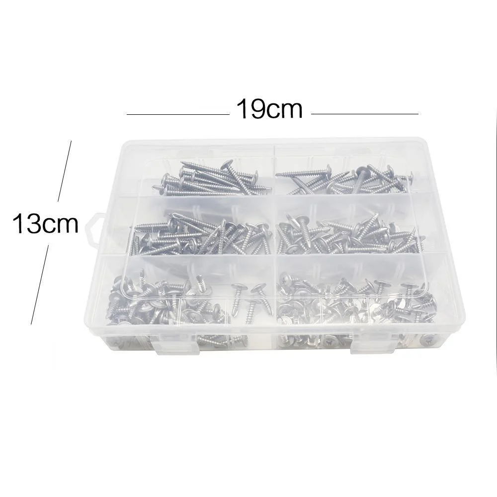 Stainless Steel TES210 Screw Set for Aluminum Profiles 6 Stainless Steel TES210 Screw Set for Aluminum Profiles - Image 6