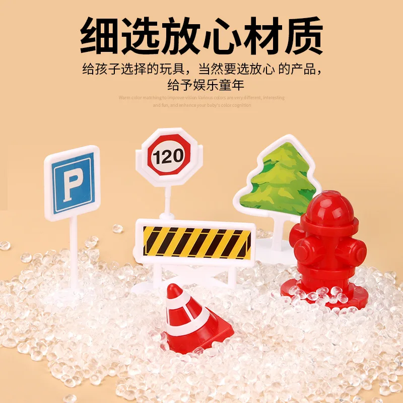 Vivid 12-Piece Traffic Sign Set for Kids 2 Vivid 12-Piece Traffic Sign Set for Kids - Image 2