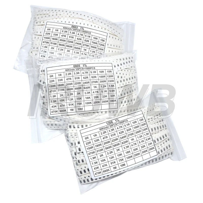 High-Precision Surface-Mount Resistor Kit 1500pcs 3 High-Precision Surface-Mount Resistor Kit 1500pcs - Image 3