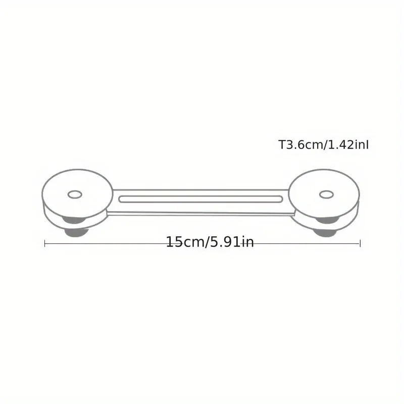 Transparent Safety Drawer Locks for Cabinets 3 Transparent Safety Drawer Locks for Cabinets - Image 3