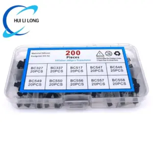 200-Piece Transistor Assortment Kit for Electronics 8 S27aad3f4bc0347319460532206e27cfaX