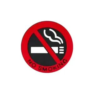 Vehicle No Smoking Sticker 5cm Vinyl 18 S27cfdad0e87f4f3d9b1964b983e9c3e9l