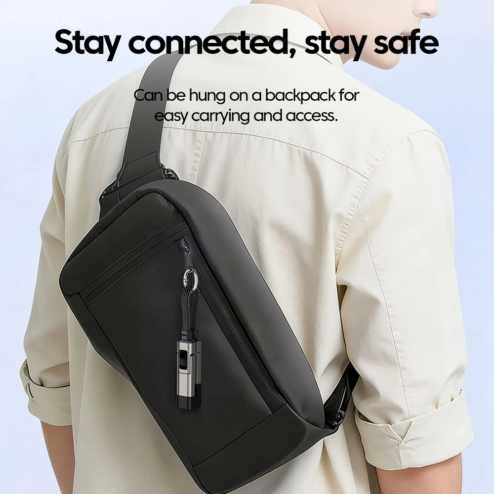 65W Digital Display Keychain Charging Cable 5 65W Digital Display Keychain Charging Cable - Image 5