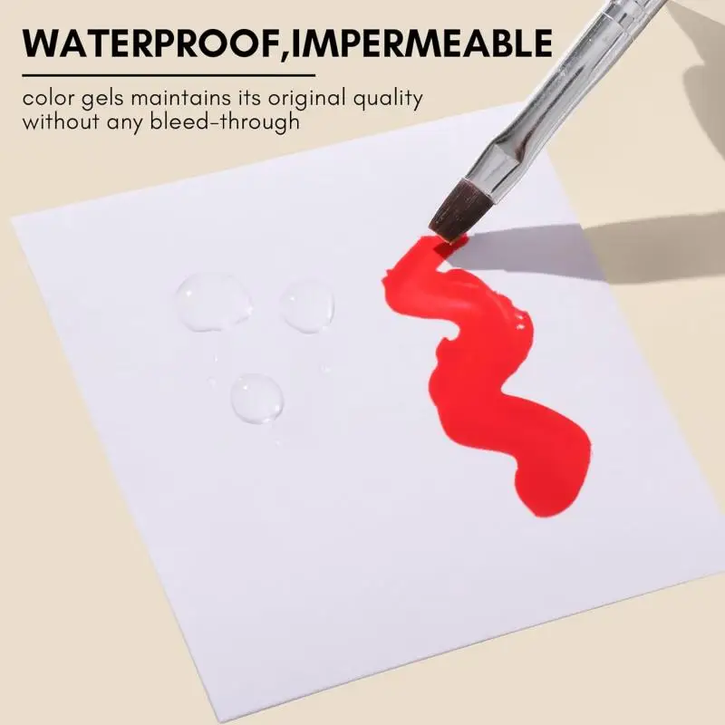 Disposable Gel Nail Palette Paper Set with 50 Sheets 4 Disposable Gel Nail Palette Paper Set with 50 Sheets - Image 4