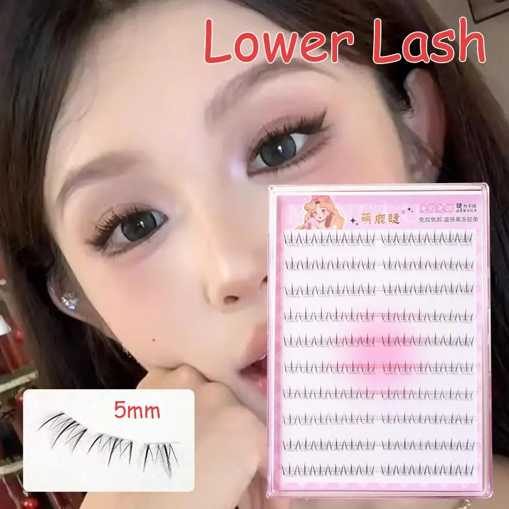 Narcissus Lower Eyelash Clusters for Natural Look 1 Narcissus Lower Eyelash Clusters for Natural Look