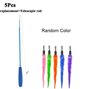 Colorful Plush Cat Worm Toy Set with Bells 17 S28b04f71d1d84569a66a52b274c5fc506