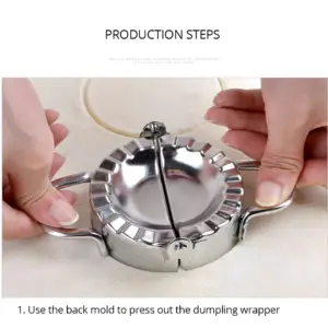 Stainless Steel Dumpling Mold Set for Kitchen 11 S28d93bd775d74938a41e8618c62ca999n