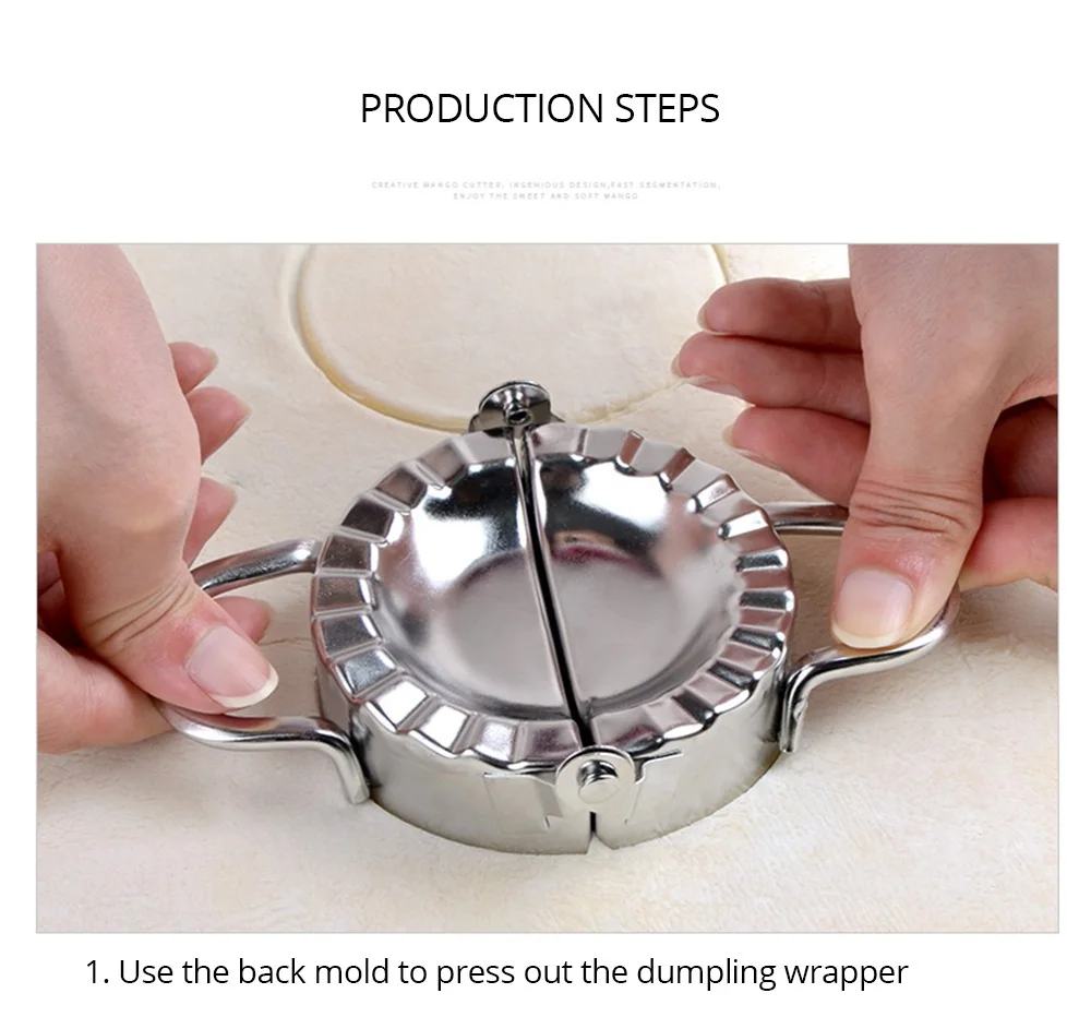 Stainless Steel Dumpling Mold Set for Kitchen 4 Stainless Steel Dumpling Mold Set for Kitchen - Image 4