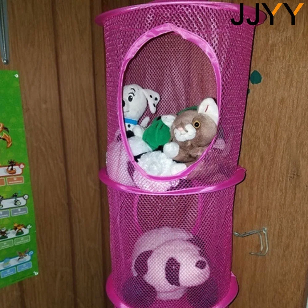 Colorful Mesh Hanging Storage Organizer for Home 6 Colorful Mesh Hanging Storage Organizer for Home - Image 6