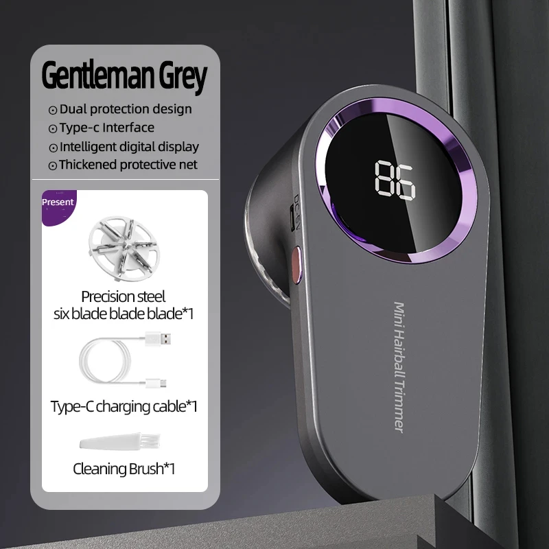 LED Digital Electric Lint Remover for Clothes 8 LED Digital Electric Lint Remover for Clothes - Image 8