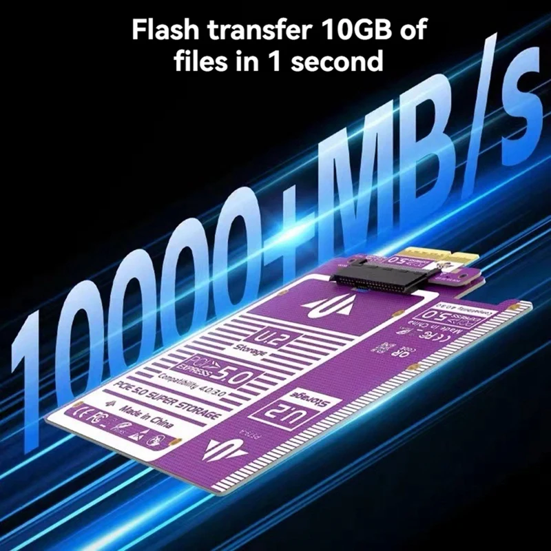 PCIe 5.0 U.2/U.3 NVMe Expansion Card 4 PCIe 5.0 U.2/U.3 NVMe Expansion Card - Image 4