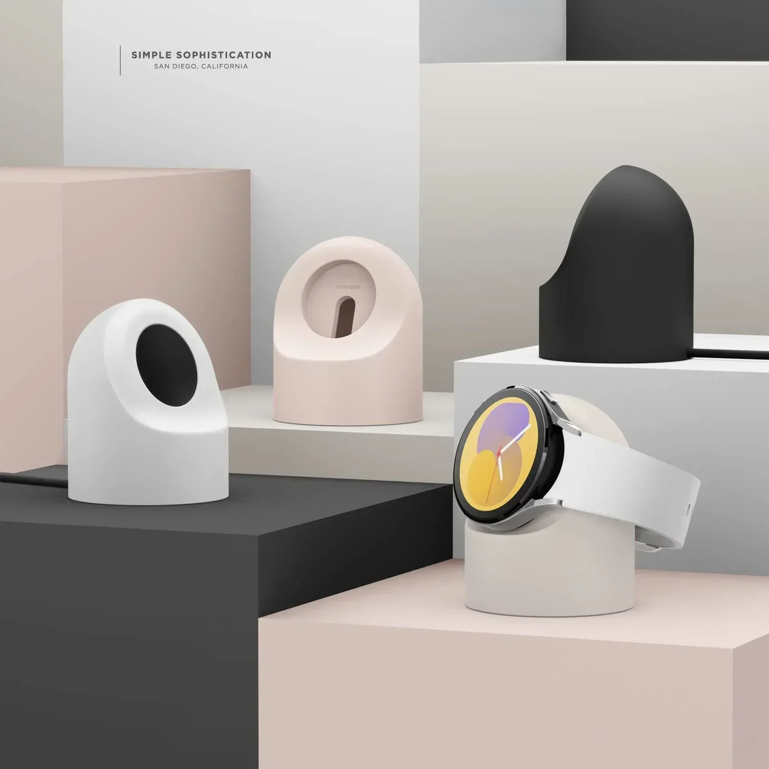 Silicone Charging Stand for Galaxy Watch 8/7/6/5 3 Silicone Charging Stand for Galaxy Watch 8/7/6/5 - Image 3