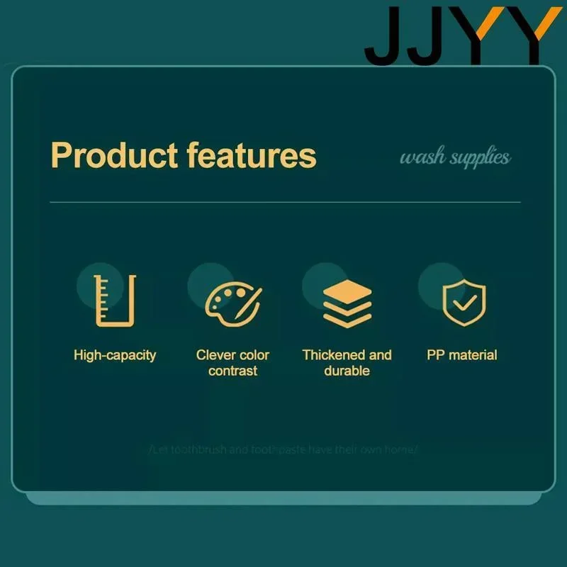 Colorful Wall-Mounted Toothbrush Holder 5 Colorful Wall-Mounted Toothbrush Holder - Image 5