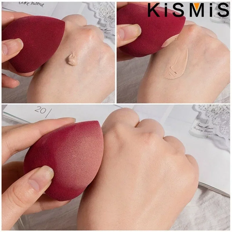 Pastel Makeup Sponge Set with Transparent Container 4 Pastel Makeup Sponge Set with Transparent Container - Image 4