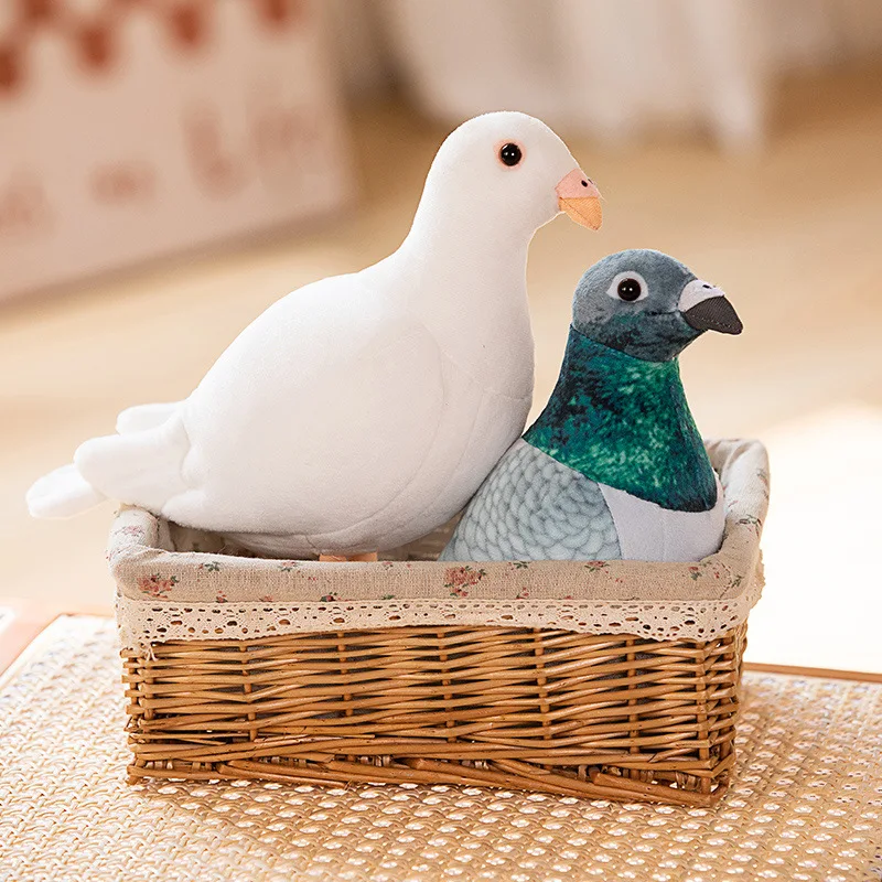 20cm Cartoon-Style Plush Pigeon Toy in Multiple Colors 4 20cm Cartoon-Style Plush Pigeon Toy in Multiple Colors - Image 4
