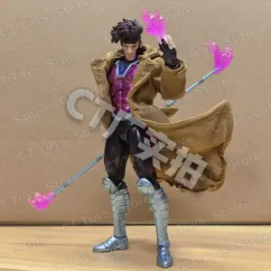 Gambit Action Figure - Comic Style Display Piece 8 S29fc830409f0406d8ce6469cff9e724a1